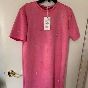 Brand new brush cotton dress